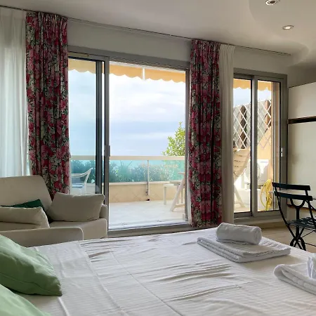 Le Cap 2pers Vista Mare Piscina Parcheggio Roquebrune-Cap-Martin